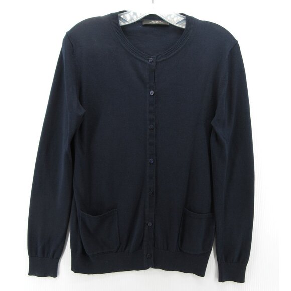 Max Mara Weekend Sweater Small Cardigan Cashmere Wool Button Up Knit - Picture 1 of 10